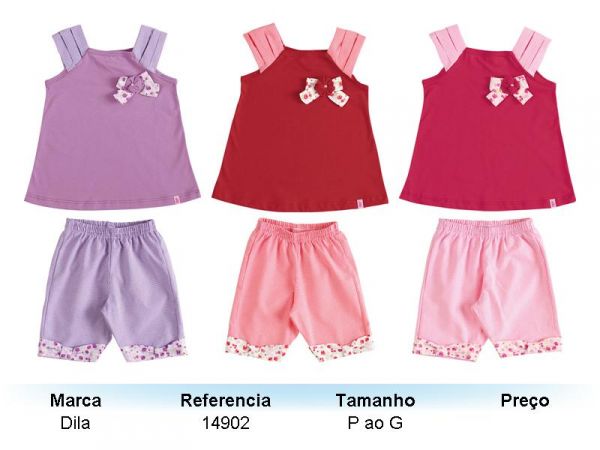 conjunto menina P ao G (14899)